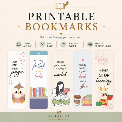 Printable Bookmarks