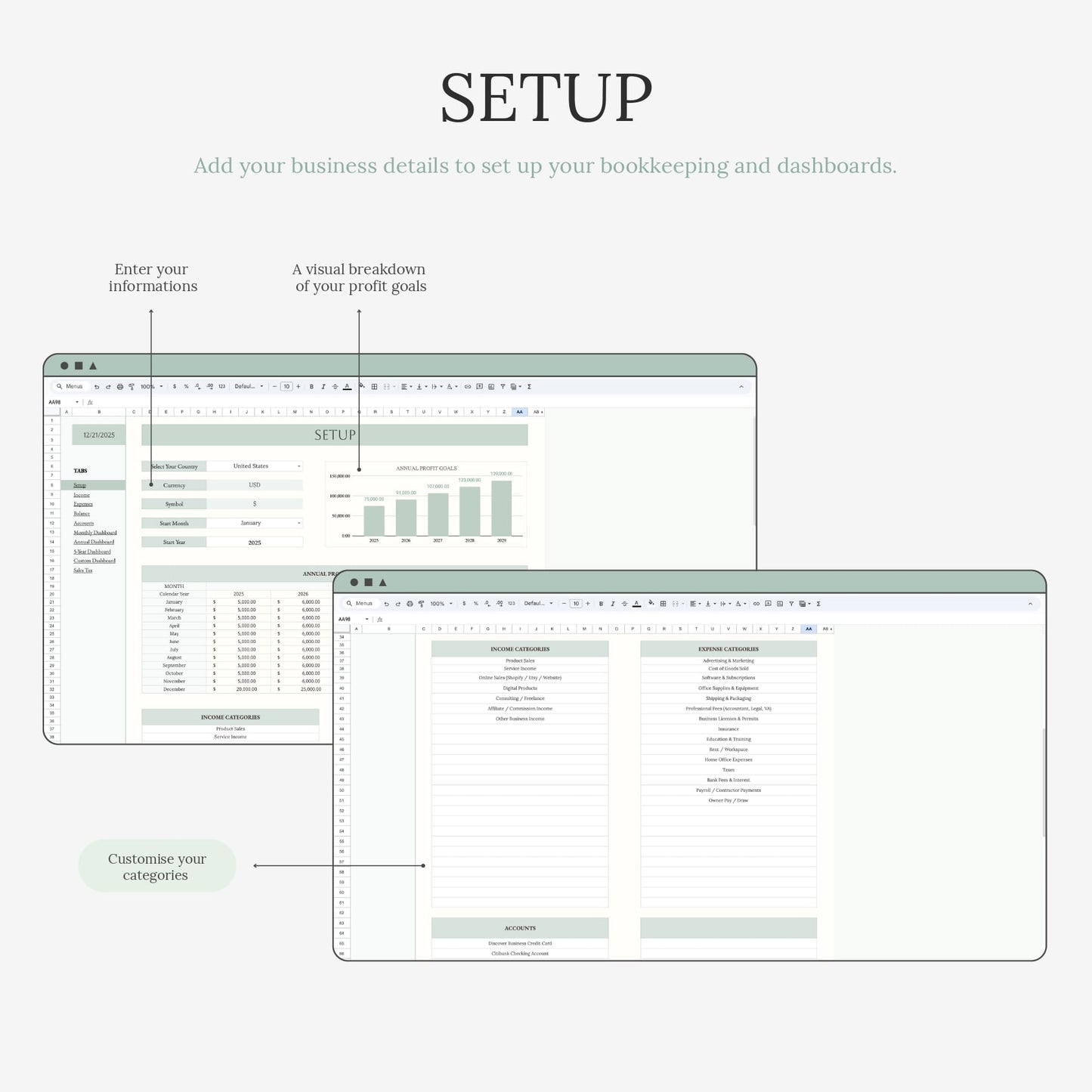 Easy Bookkeeping Planner