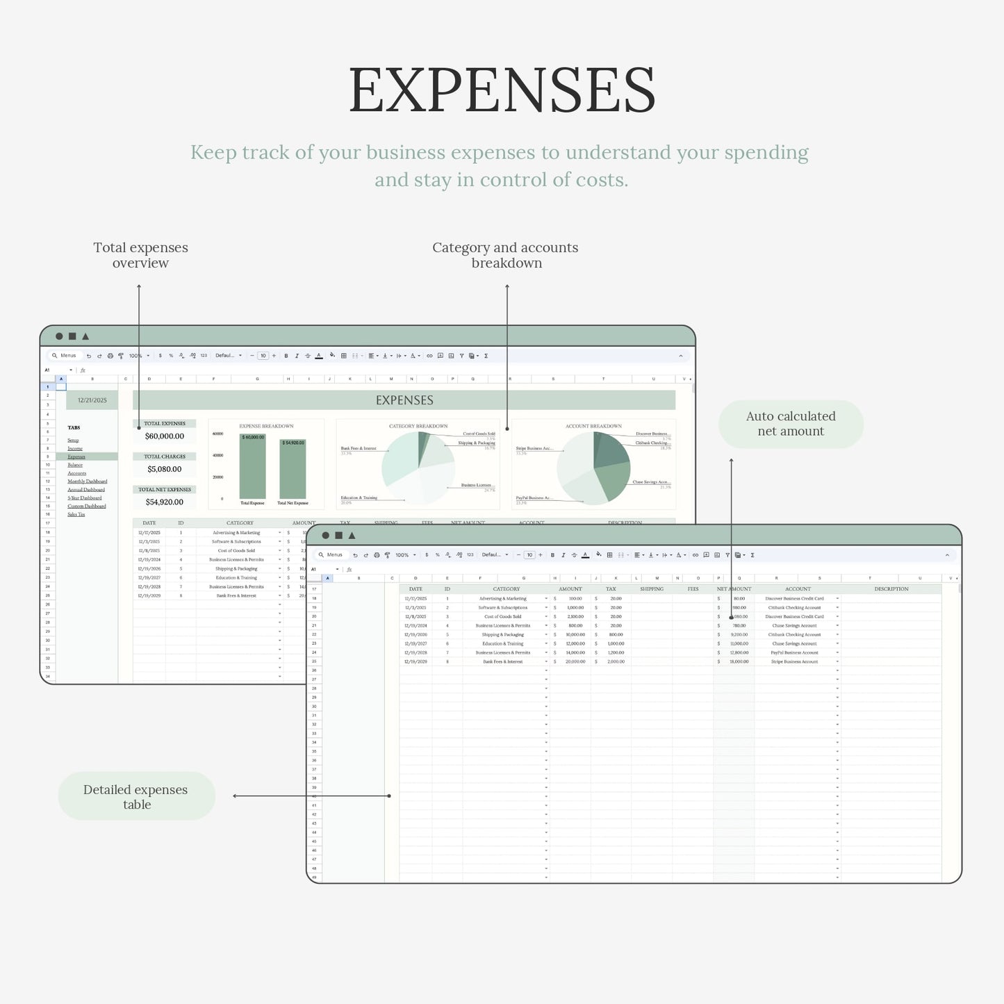 Easy Bookkeeping Planner